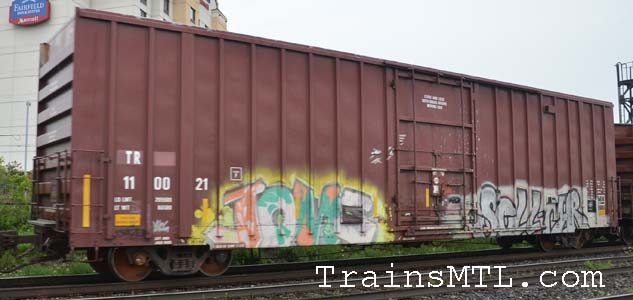 Car/wagon TR110021 left side / coté gauche